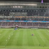 サッカー観戦