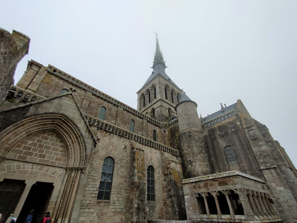 モンサンミッシェルの中